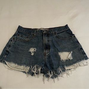Levi's 569 Loose Straight Denim Shorts
